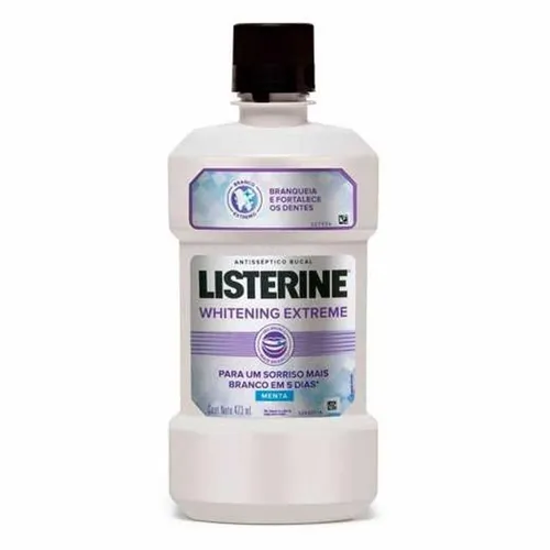 Solução Bucal Listerine Whitening Extreme 437mL