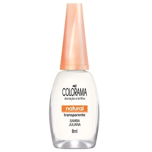 Esmalte Colorama Natural Transparente samba Juliana