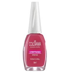 Esmalte Colorama Cremoso rosa floral
