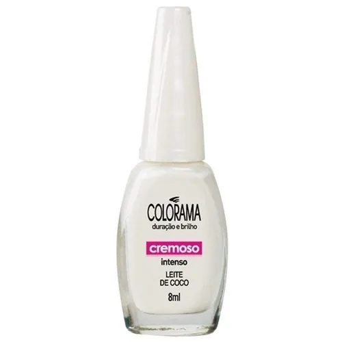 Esmalte Colorama Cremoso leite de coco