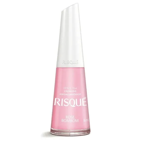Esmalte Risqué Cremoso rose bombom