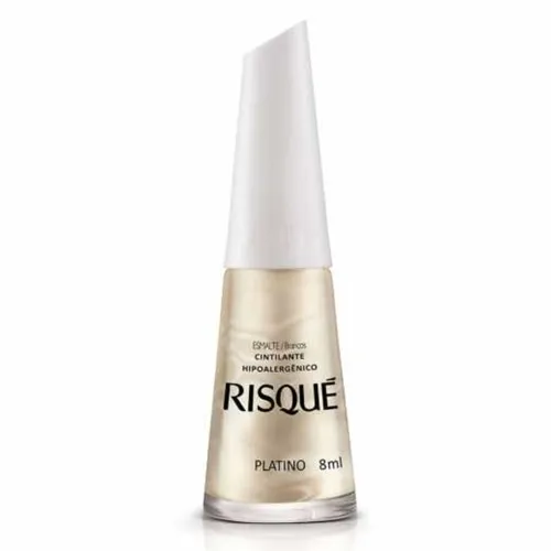 Esmalte Risqué Cintilante platino