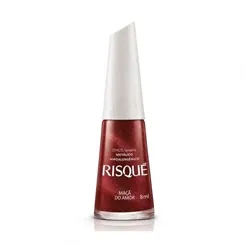 Esmalte Risqué Metálico maçã do amor