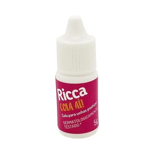 Cola para Unhas Postiças Ricca 5g