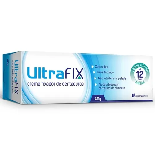 Creme Fixador de Dentadura Ultrafix 40g