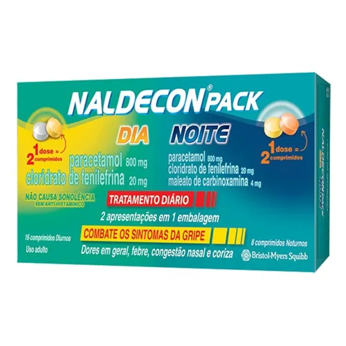 Naldecon Pack Caixa com 24 comprimidos