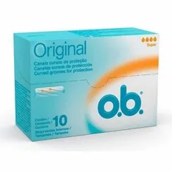 Absorvente Interno OB Original Super, 10 Unidades