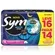 Absorvente Sym Noite e Dia Total Protect suave, com abas, leve 16 e pague 14