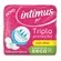 Absorvente Intimus Gel Tripla Proteção seca, com abas, 8 unidades