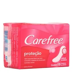Protetor Diário Carefree Original com perfume, 15 unidades