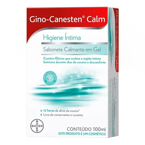 Sabonete Gel Íntimo Gino-Canesten Calm 100mL