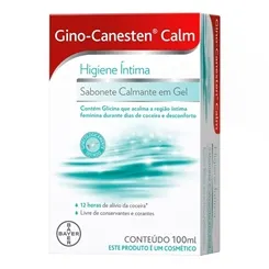 Sabonete Gel Íntimo Gino-Canesten Calm 100mL