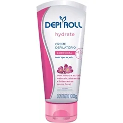Creme Depilatório Corporal DepiRoll hydrate, 100g
