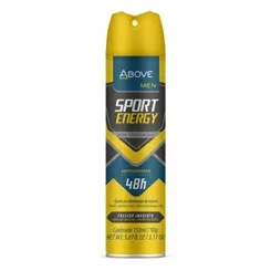 Desodorante Antitranspirante Above Men sport energy, aerosol, 150mL
