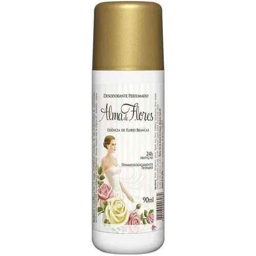 Desodorante Feminino Alma de Flores champagne, spray, 90mL