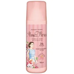 Desodorante Feminino Alma de Flores jasmim, spray, 90mL