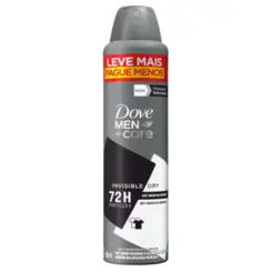 Desodorante Aerosol Dove Men+Care Invisible Dry 250ml
