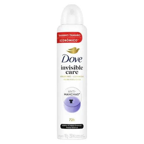 Desodorante Aerosol Dove Invisible Dry 250ml