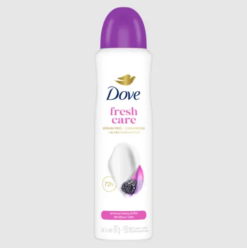 Desodorante Aerosol Dove Go Fresh Amora & Flor de Lótus 150ml