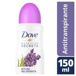 Desodorante Dove Nutritive Secrets lavanda e flores brancas, aerosol, 150mL
