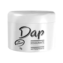 Desodorante Median Dap sem perfume, creme, 55g