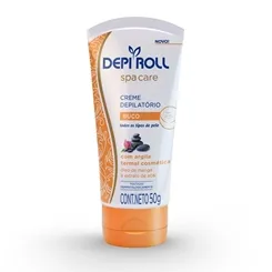 Creme Depilatório Facial DepiRoll spa care, 50g