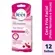 Folhas Depilatórias Veet Peles Normais e Secas facial, 12 unidades + lenços umedecidos, 2 unidades
