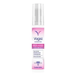 Desodorante Íntimo Vagisil Odor Block spray, 60mL