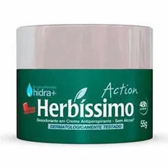 Desodorante Herbíssimo action, creme, 55g
