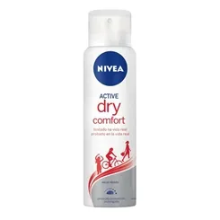 Desodorante Feminino Nivea Dry Comfort aerosol, 150mL