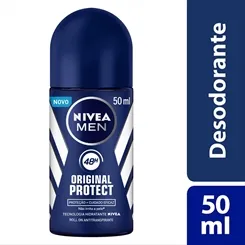 Desodorante Masculino Nivea Men Protect original, roll-on, 50mL