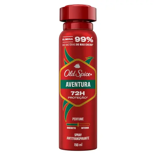 Desodorante Antitranspirante Spray Old Spice Aventura 72h 150ml