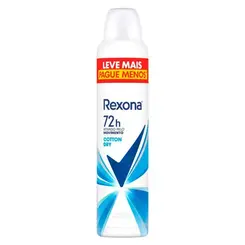 Desodorante Aerosol Rexona Cotton Dry Feminino 72h 250ml