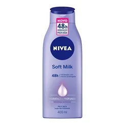 Hidratante Corporal Nivea Soft Milk loção, 400mL
