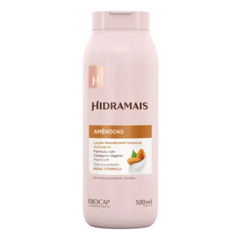 Loção Hidratante Biocap Hidramais Amêndoas 500ml