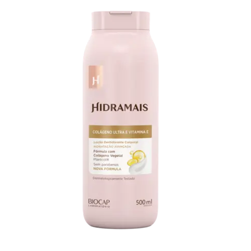 Loção Hidratante Biocap Hidramais Colágeno e Vitamina E 500ml