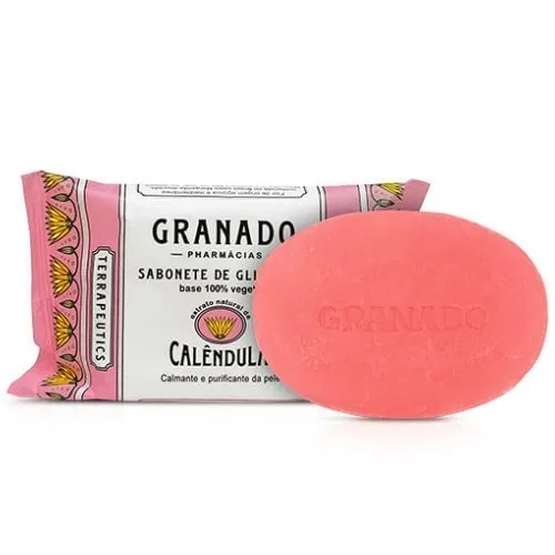 Sabonete em Barra de Glicerina Granado Terrapeutics Calêndula 90g
