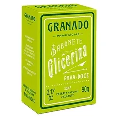 Sabonete em Barra de Glicerina Granado Erva-Doce 90g