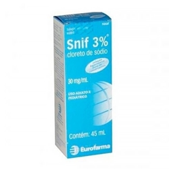 SNIF SPRAY NASAL 3 45ML X 1 EUROFARMA Snif 3 30mg ML Caixa 1