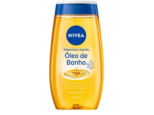 Sabonete Líquido Nivea Óleo de Banho 200ml