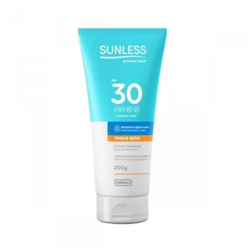 Protetor Solar Sunless Oil Free loção, FPS 30, 200g