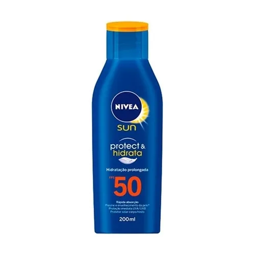 Protetor Solar Nivea Sun Protect & Hidrata FPS 50, 200mL