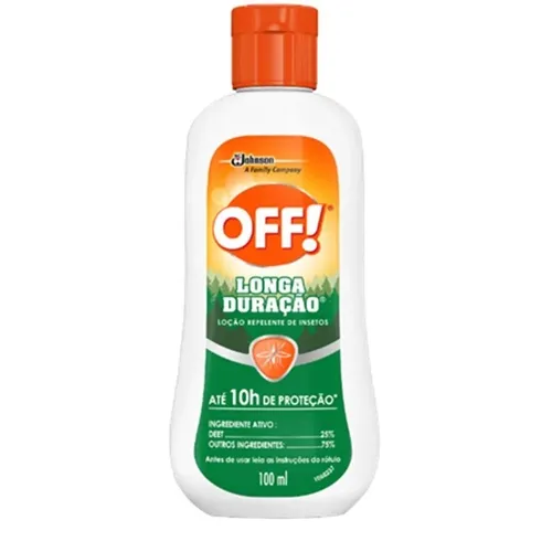 Repelente Off Longa Duração loção, 100mL
