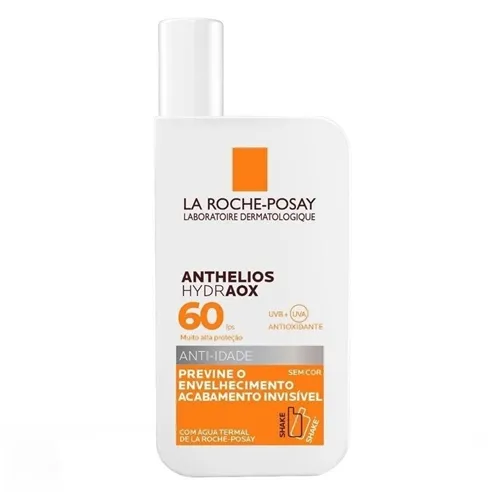 Protetor Solar Anti-idade La Roche-Posay Anthelios Hydraox FPS 60, sem cor, 50g
