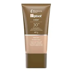 Protetor Solar Episol Color FPS 30, clara, 40g