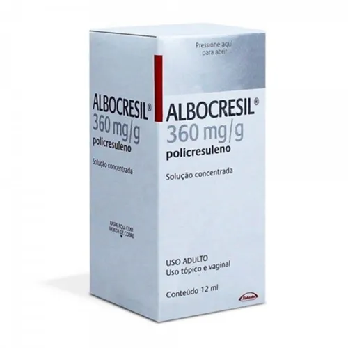 ALBOCRESIL LIQUIDO 36.0% 12ML x 1 CONC - HYPERA AQ T