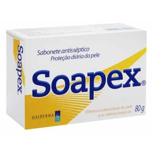 Sabonete Galderma Soapex Essencial barra, 80g