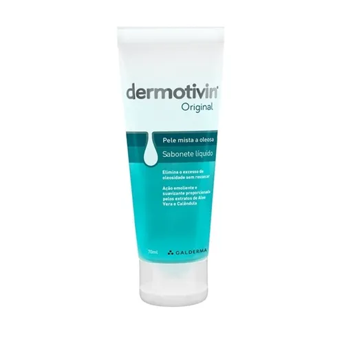 Sabonete Dermotivin Original líquido, 70mL