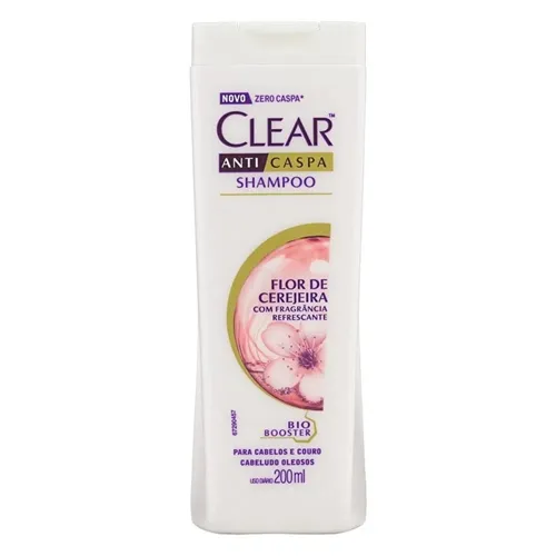 Shampoo Anticaspa Clear Flor de Cerejeira 200mL