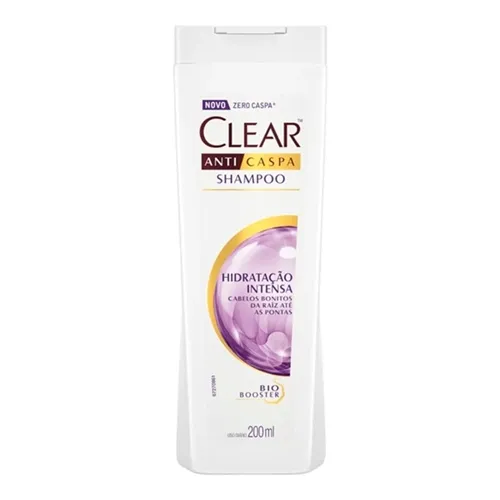 Shampoo Anticaspa Clear Women Hidratação Intensa 200mL